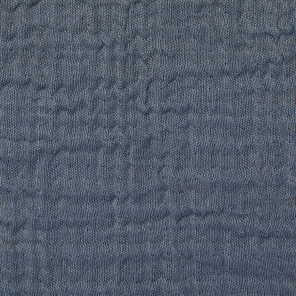 無印良品 インド綿三重ガーゼ織りクッションカバー 43×43cm用 ブルー