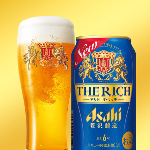 新ジャンル・第3のビール アサヒ ザリッチ 缶 350ml 2ケース (48本