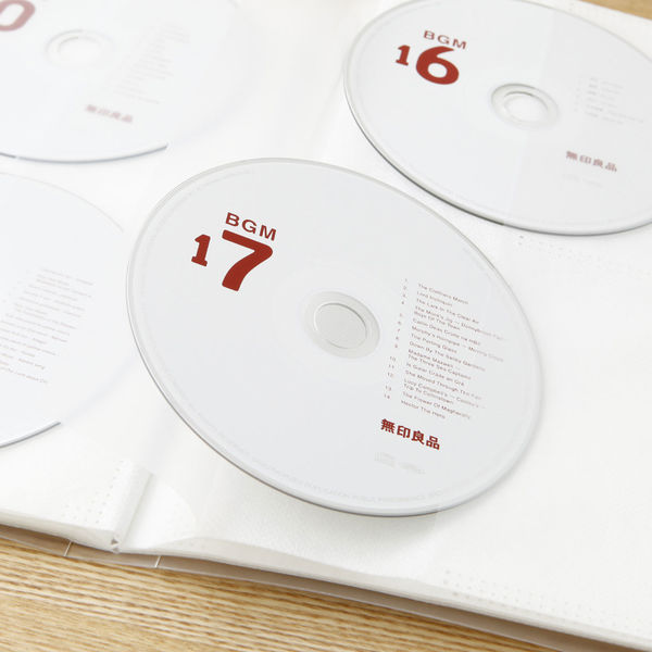 アスクル】無印良品 ポリプロピレンCD・DVDホルダー 2段 20枚収納（40ポケット） 1箱（5冊入） 良品計画 通販 ASKUL（公式）