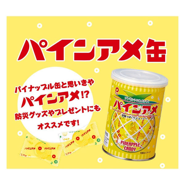 アスクル】パインアメ缶 3個 パイン キャンディ 防災 通販 ASKUL（公式）