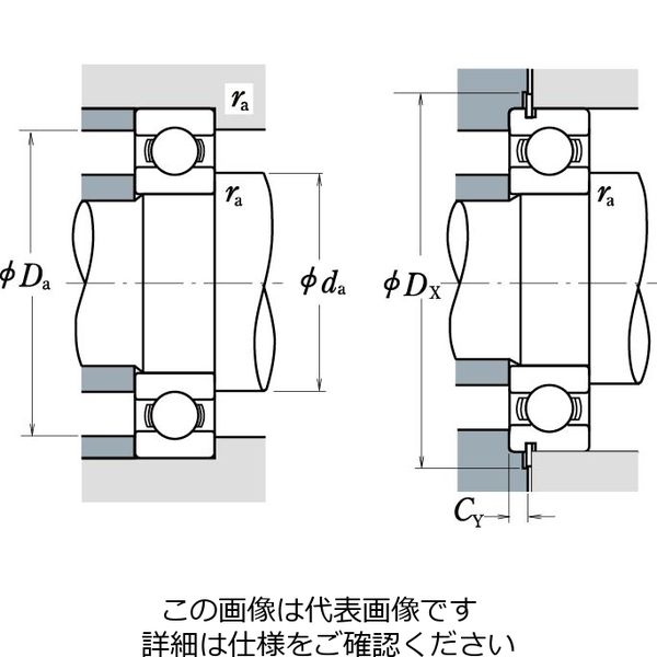 アスクル】 日本精工（NSK） 単列深溝玉軸受 6010DD 1セット（2個）（直送品） 通販 - ASKUL（公式）