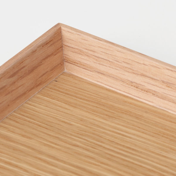 無印良品 木製角型トレー　約幅40．5×奥行30．5×高さ2ｃｍ 82577211 良品計画