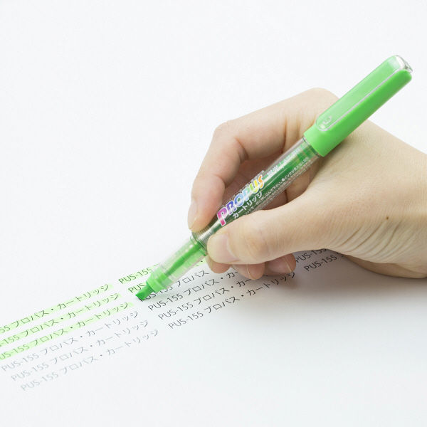 LOHACO - 三菱鉛筆（uni） 蛍光ペン プロパス 緑 PUS155.6