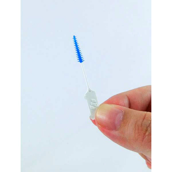 やわらか歯間ブラシSS-M 1パック（40本入） 細い ゴムタイプ 小林製薬