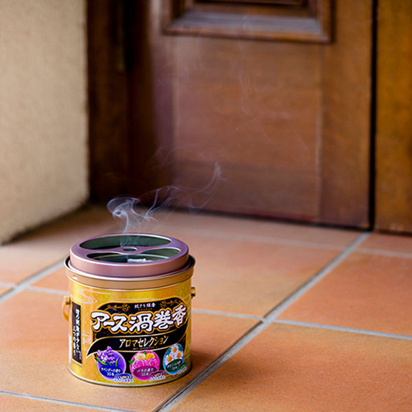 アース渦巻香 ジャンボ50巻缶（防除用医薬部外品） アース製薬 ハエ 蚊用 蚊とり線香