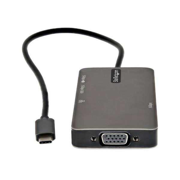 アスクル】ドッキングステーション USB-Cマルチハブ HDMI  VGA 100W PD USBハブ 1個 通販  ASKUL（公式）