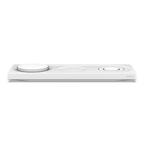 MagSafe充電器 3in1 15W高速充電 MFi認証 iPhone Apple Watch AirPods対応 ホワイト 1個