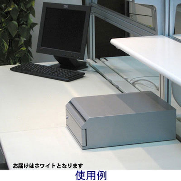 アスクル】ぶんぶく 機密書類回収ボックス 卓上型 ホワイト KIM-S-6 1台 通販 ASKUL（公式）
