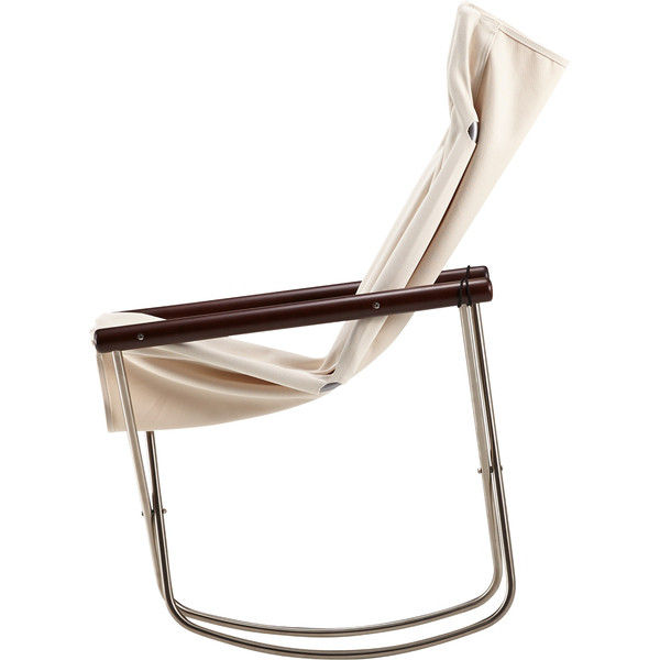世界に誇る日本の椅子ニーチェアX ロッキング ダークブラウンホワイト