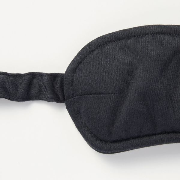 Lohaco 無印良品 ポリエステル携帯用アイマスク 黒 約8 5 cm 2816 良品計画
