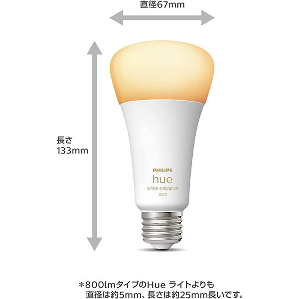 特選品 Philips Hue ホワイトグラデーション 800lm 6個 - ライト/照明