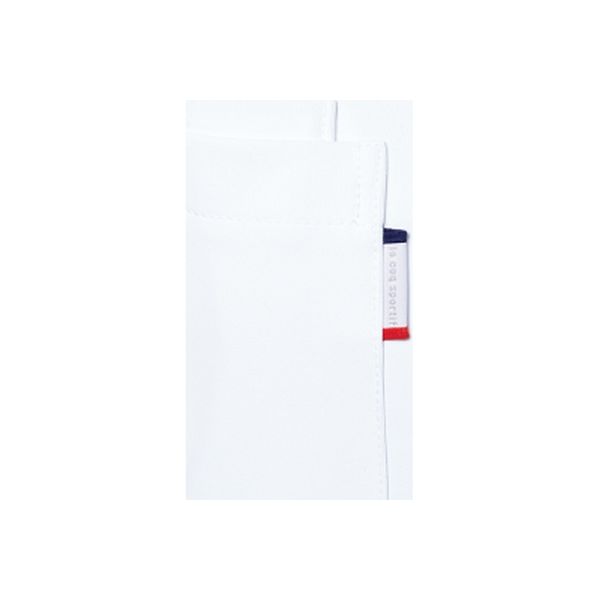 明石スクールユニフォームカンパニー ジャケット ホワイト×ネイビー EL UQW1044（直送品）