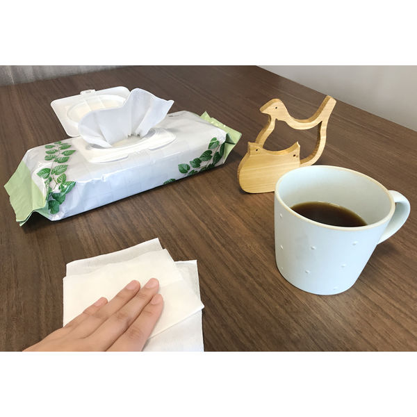 エリエール 除菌できるウェットタオル 食卓テーブル用 1セット（3パック） 大王製紙株式会社 限定
