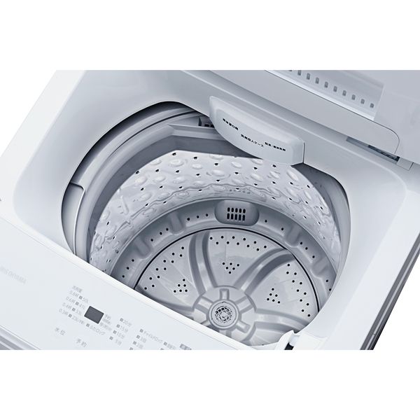 アスクル】アイリスオーヤマ 全自動洗濯機 6.0kg IAW-T604E-W 1台 