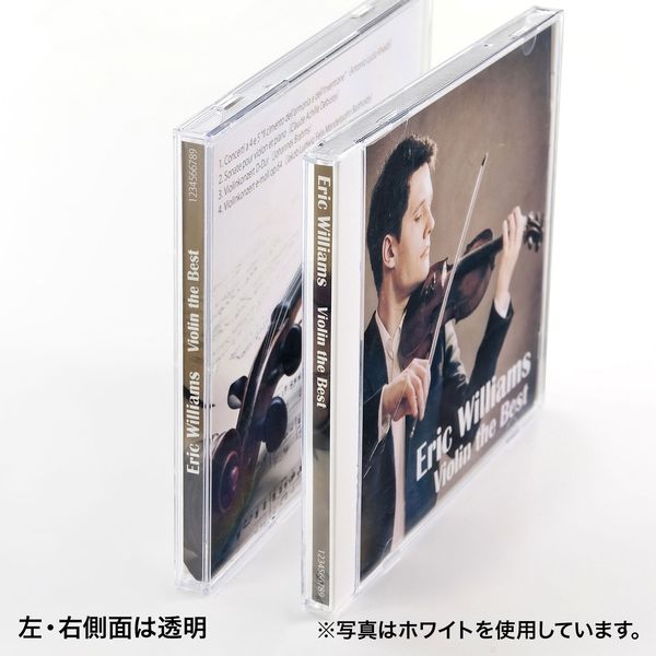 サンワサプライ Blu-ray・DVD・CDケース（30枚セット・クリア） FCD