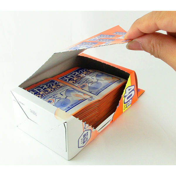 メガネクリーナふきふき メガネ拭きシート 個包装タイプ 1セット（40包×2個） 小林製薬