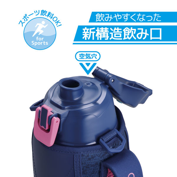 アスクル】 サーモス（THERMOS） 水筒 真空断熱スポーツボトル 大容量 1.5L ネイビーピンク FHT-1501F NV-P 1個  【送料無料】 通販 - ASKUL（公式）
