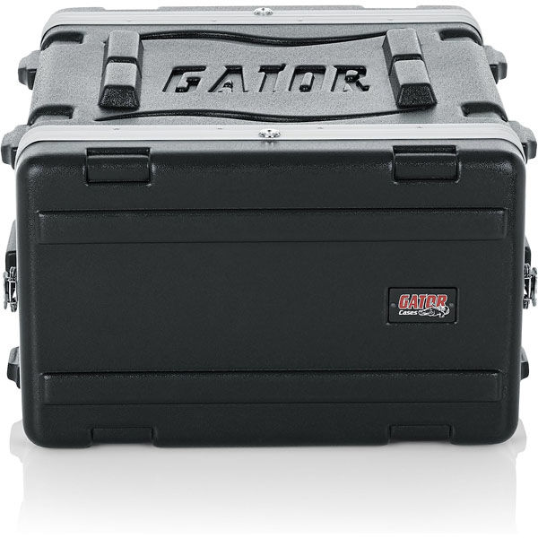 GATOR ゲーター ラックケース 軽量PE製 6U/スタンダードサイズ GR-6L (ネジ/ワッシャー付属)（直送品）