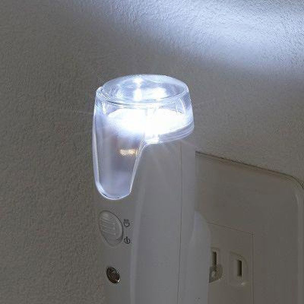 アスクル】ヤザワコーポレーション 充電式 LEDセンサーナイトライト ホワイト NCSN02WH 1個 通販 ASKUL（公式）