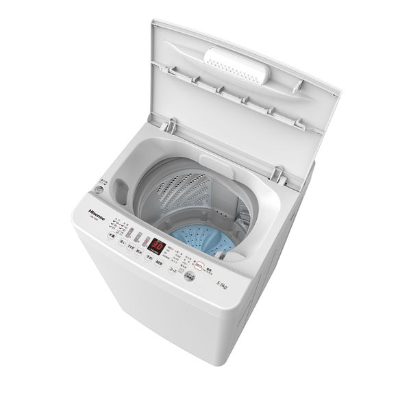 Hisense　ハイセンス　全自動洗濯機　5.5kg　HW-T55D　1台