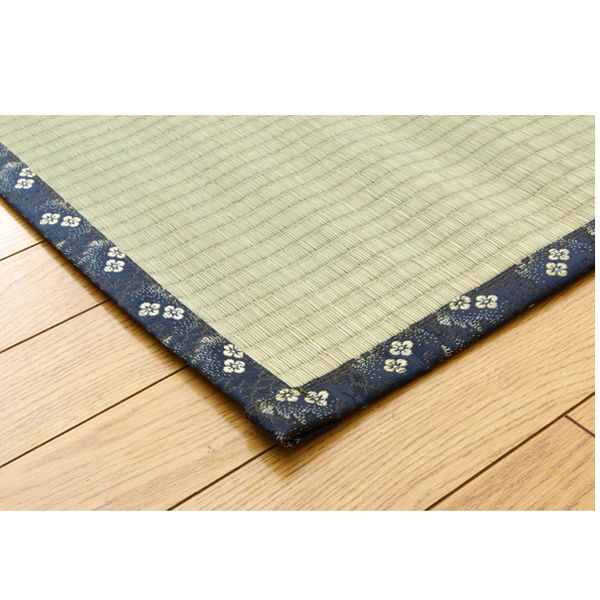 イケヒコ 純国産 い草 上敷き カーペット 糸引織 『日本の暮らし