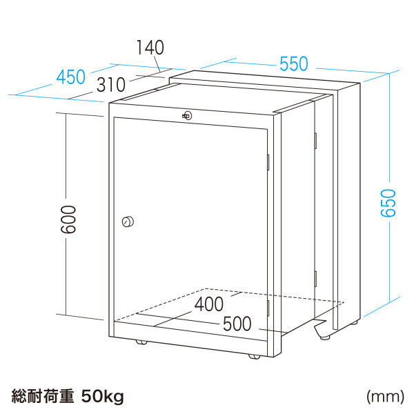 サンワサプライ 折りたたみ式宅配BOX DB-BOX5 1個（直送品） - アスクル