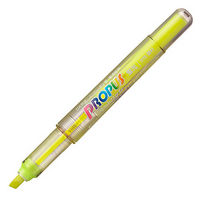 アスクル】三菱鉛筆（uni） 蛍光ペン プロパス 黄色 PUS155.2 1箱（10 