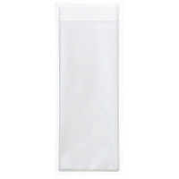 伊藤忠リーテイルリンク OPP袋（テープ付き） 長形40号封筒サイズ 透明封筒 1セット（500枚：100枚入×5袋）