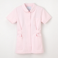 ナガイレーベン 女子上衣 半袖 ピンク L HO-1912（取寄品）