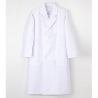 ナガイレーベン 男子ダブル診察衣 （ドクターコート） 医療白衣 長袖 ホワイト M TAP-60（取寄品）