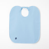 ナガイレーベン 歯科用エプロン（後ろヒモ止め式）（2枚組） TA-10550 ブルー フリーサイズ（取寄品）