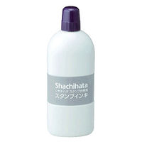 シヤチハタ シヤチハタスタンプ台補充インキ 大瓶 紫 SGN-250-V（取寄品）