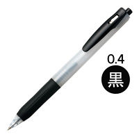 アスクル】 ボールペン替芯 サラサ単色用 JF-0.4mm芯 黒 ゲルインク 10 