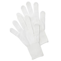 【現場のチカラ】作業用手袋(ノンコート)　インナー手袋　ホワイト　Sサイズ　1袋(10双入)　川西工業　オリジナル