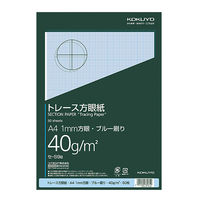 アスクル】日本ノート 方眼紙 A4 1ミリ方眼 ホウ12 （直送品） 通販 