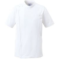 ミズノ ユナイト ケーシージャケット（男女兼用） ホワイト 4L MZ0069 医療白衣 1枚（取寄品）