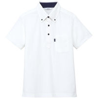 チトセ　ポロシャツ（男女兼用）　UN0030　ホワイト　3L　（取寄品）