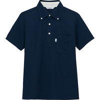 チトセ　ポロシャツ（男女兼用）　UN0030　ネイビー　3L　（取寄品）