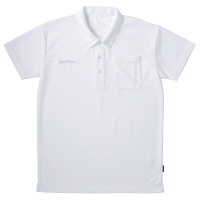 フットマーク×ファイテン　介護ウェア　ボタンダウンシャツ　ホワイト　M　（取寄品）