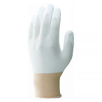 パームフィット手袋　B0500　Mサイズ　ホワイト　ウレタン背抜き手袋　1双　ショーワグローブ