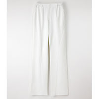 ナガイレーベン 女子パンツ ナースパンツ 医療白衣 オフホワイト S LH-6203（取寄品）