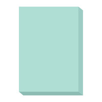 オフィス用紙カラーR100 ブルー A4サイズ OFR100B-A4 1冊（500枚入