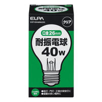 朝日電器　耐振電球40W　EVP110V40WA55C