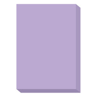 濃色カラーペーパー　A4中厚口　紫　1冊（500枚入）　国内生産品