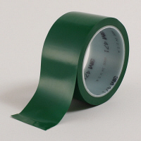 3M プラスチックフィルムテープ 471 緑 幅50mm×長さ18.2m 1巻