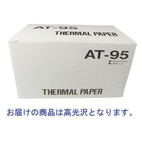 浅沼商会　サーマルプリンタ用紙（高光沢/110mm幅）　AT-95SG　1箱（6ロール入）
