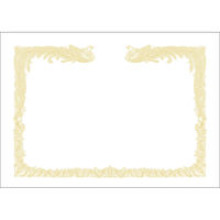 ササガワ タカ印 OA賞状用紙 雲なし A4横型タテ書き用 白 10-1460 1箱（100枚入）（取寄品）