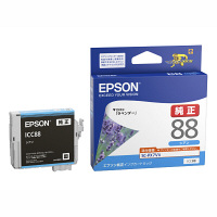 エプソン（EPSON） 純正インク ICC88 シアン IC88シリーズ 1個