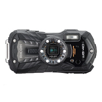 リコー　防水デジタルカメラ　バッテリーセット　ブラック　WG-40　SET　BK　1セット