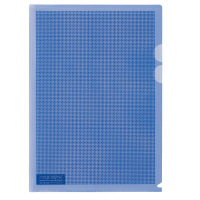 プラス SWカモフラージュホルダー A4 ブルー 青 1袋（5枚入） ファイル 89421
